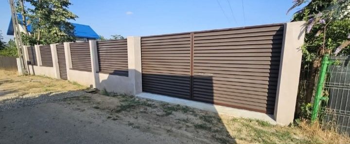 Executam garduri și porți la comanda clientului