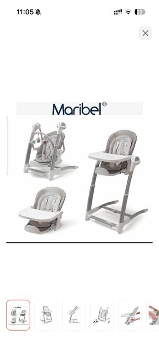 Maribel 2в1 колыбель