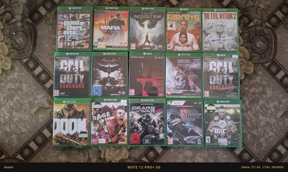 Обмен играми Xbox one