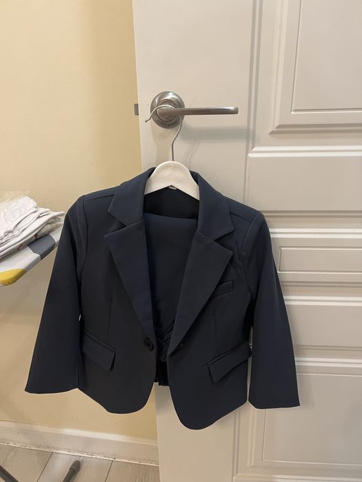 Детский костюм темно синий