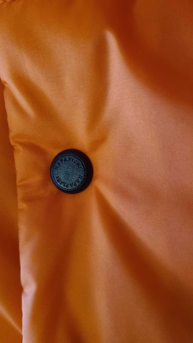 Jachetă căptușită Napapijri Ari de culoare portocalie