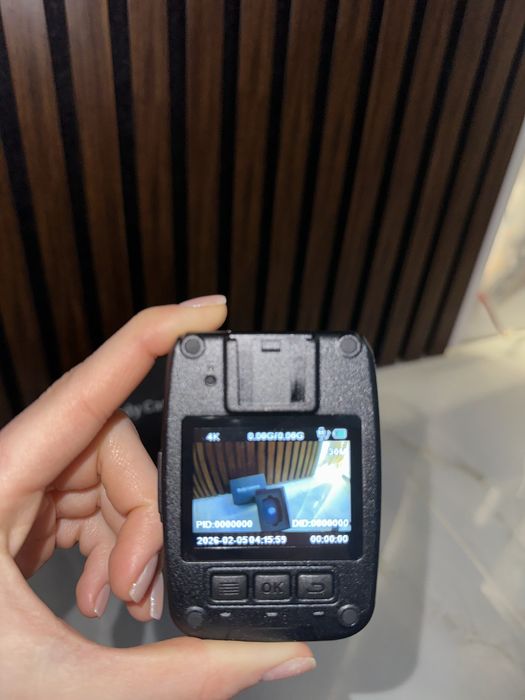 Body Camera / Камера за тяло 4K с нощно виждане и запис