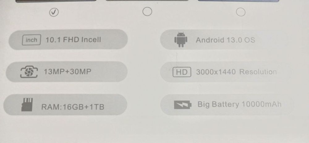 1 TB  Planshet 16 Pro