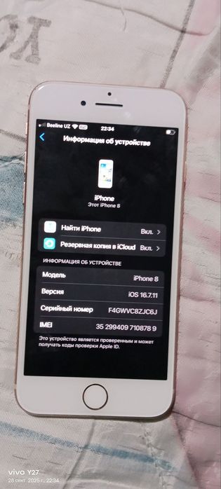Iphone 8 srochna sotiladi
