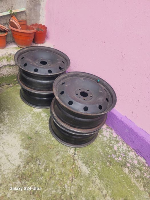 Set 4 jante tabla renault/ford R16 5x108 ET50 stare buna 200 lei toate 4
