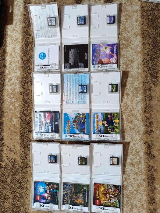 jocuri nintendo DS .. la cutie cu manuale