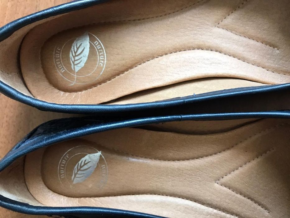 Балетки , нат.кожа,темно-синие