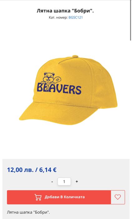 Скаутски шапки жълти