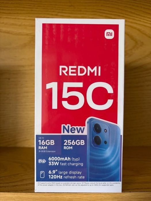New! Новый! Xiaomi Redmi 15C (4/128Gb | 4/256Gb | 8/256Gb) | Dostavka
