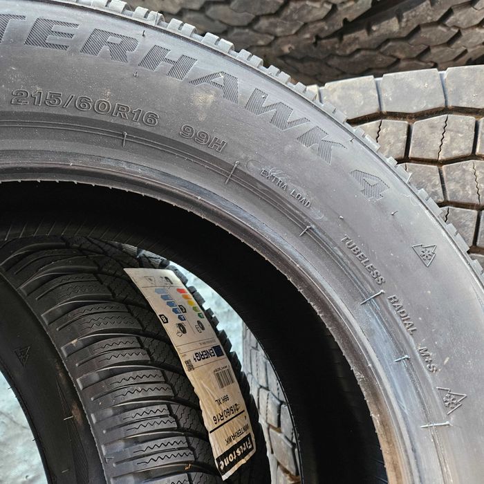 2 Нови зимни гуми 215/60R16 Firestone WinterHawk 4 XL 99H M+S 3PMFS