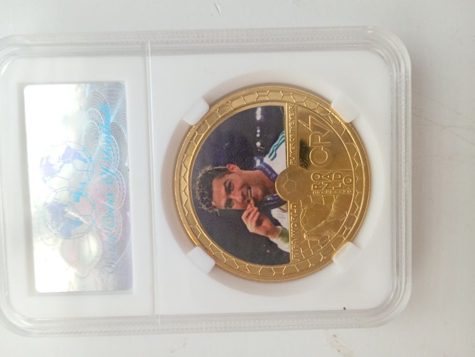 Колекционерска монета на Кристияно Роналдо