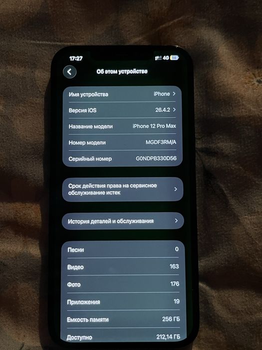 Iphone 12 Pro Max 256 gb