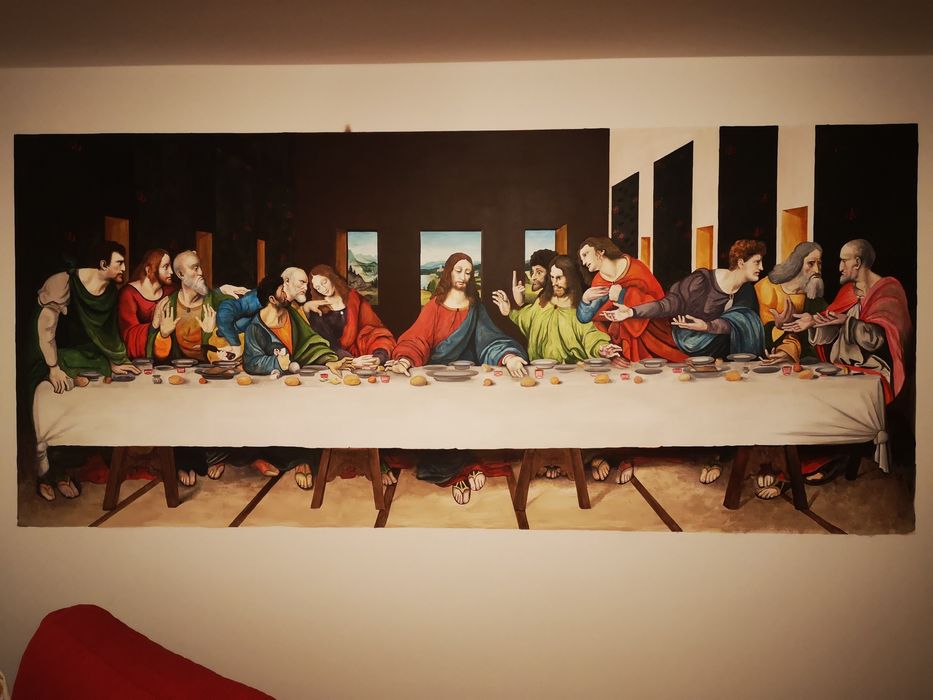 Pictură pe perete - design unic pentru casă, cameră copii sau afaceri