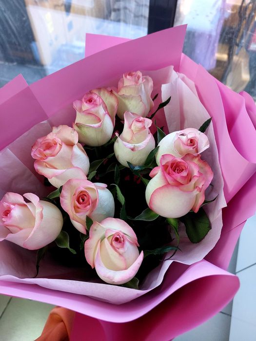 Букет роз свежие