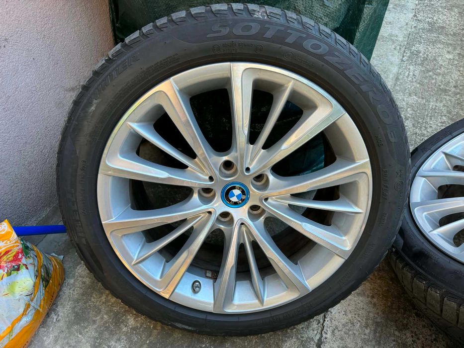 18-ки Джанти за BMW Style 643 с Гуми и Датчици за G30 G31 G20 G21 G22