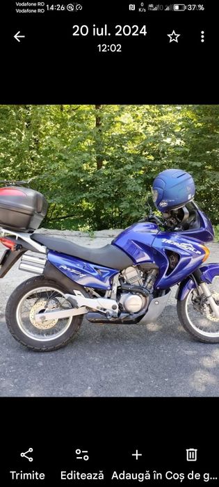 Motocicletă Honda Transalp