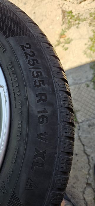 AUDI A6 магнезееви джанти със зимни гуми 225/55/16 7J×16 ET45 5×112 ЦО