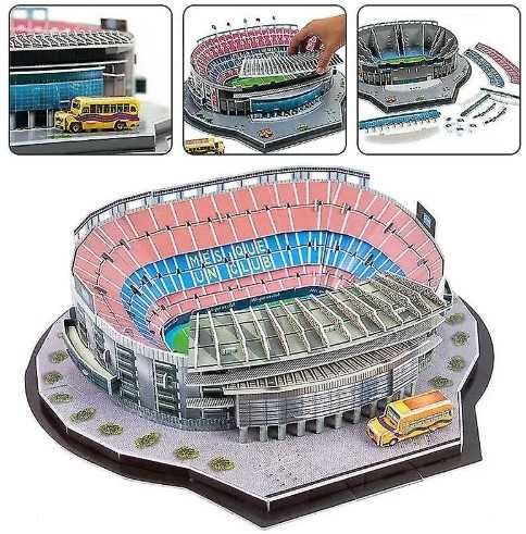 3D пъзел футболен стадион - различни отбори