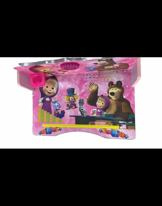 ПРОМО Детско бюро със стол Детски чин и столче Принцеси Маша Пони и др