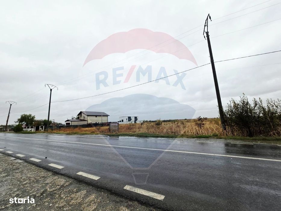 Teren extravilan de vanzare in Frumusani, acces direct DN4