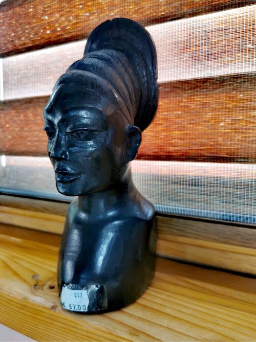 Фигура дървена глава африканска скулптура етно изкуство Кения Банту