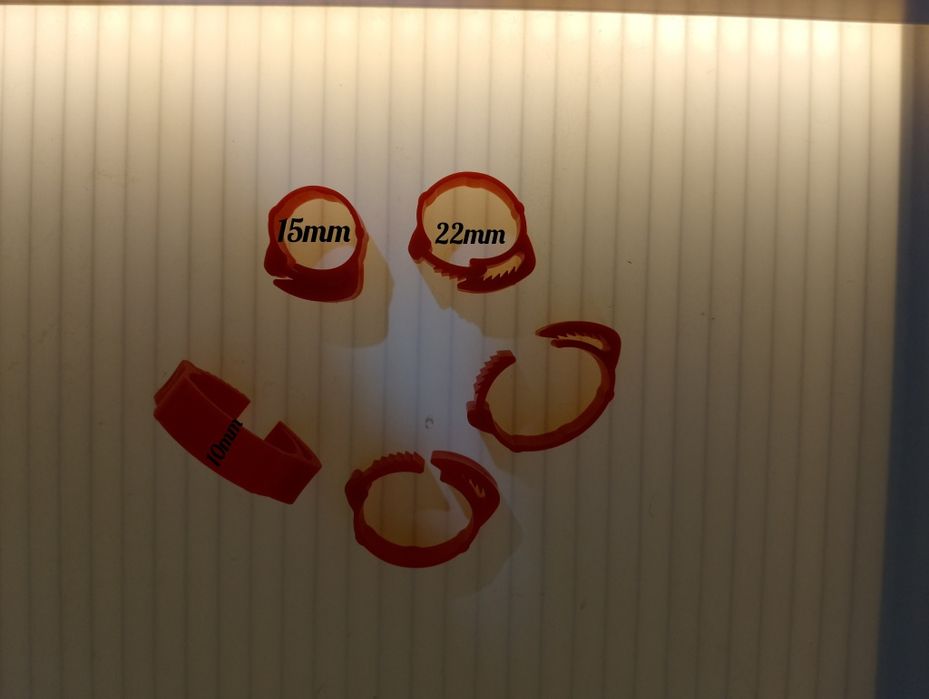 Кольца для цыплят 3~6 месяцев Регулировочные