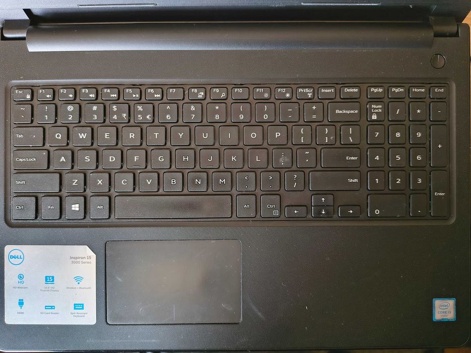 Vand laptop Dell Inspiron i3-6006U, RAM 8GB, SSD SanDisk 128GB