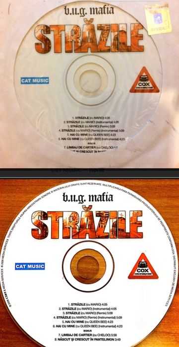 Cd b.u.g. mafia - Strazile