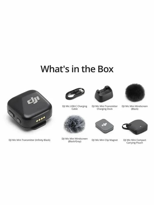 Безпроводной микрофон DJI MIC MINI TRANSMITTER