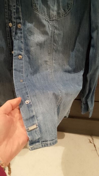 Cămașă Guess denim