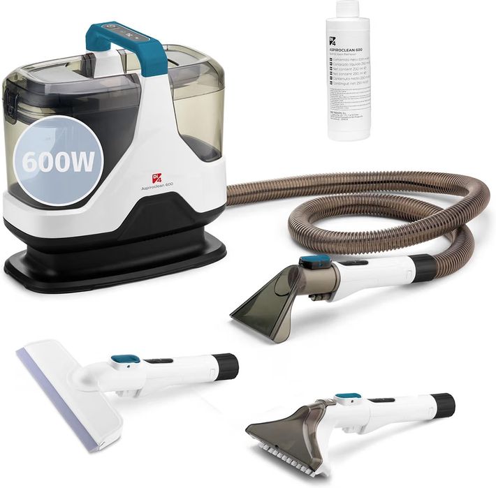 Перяща прахосмукачка Di4 Aspiroclean 600W,всмукателна  мощност 15 000kpa,3 приставки+препарат