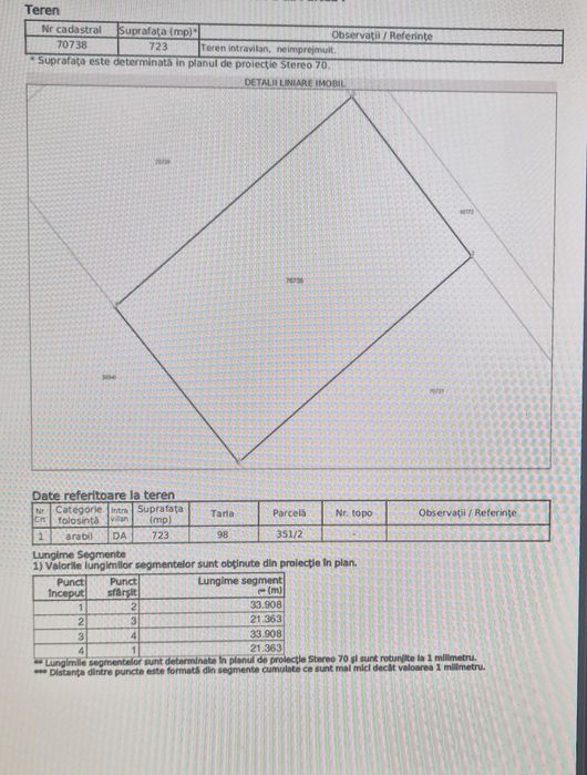 Teren intravilan 843 mp - Balotesti