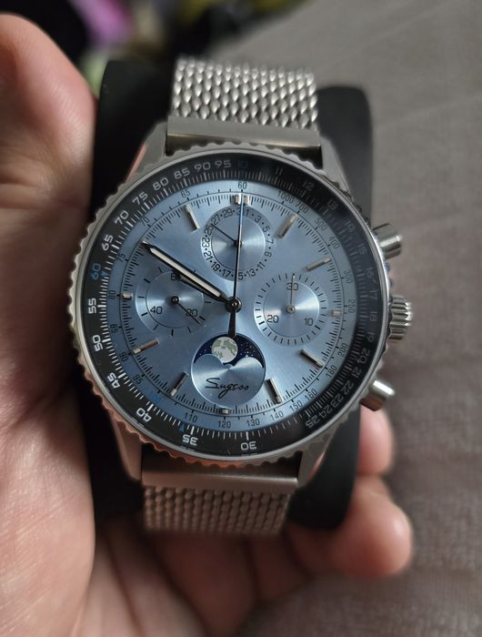 Ceas SUGESS moonphase chronograph  mecanic