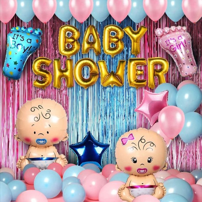 Baby shower/Aranjamente din baloane