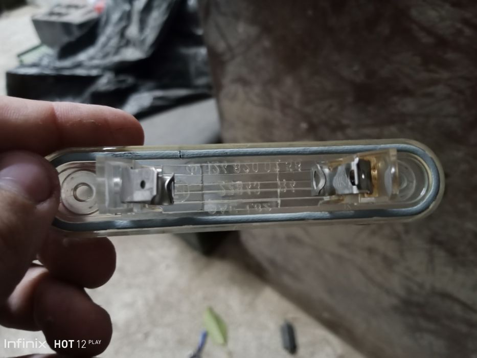Подсветка номера на Мерседес W124