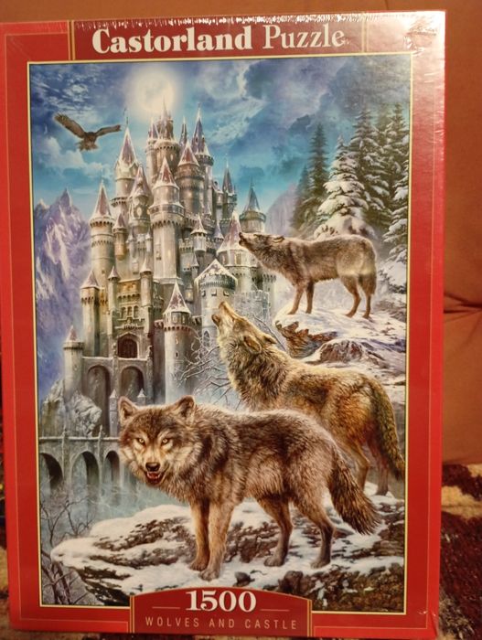 Puzzle tablou lup sirena alte peronaje1000 1500 piese sigilate noi