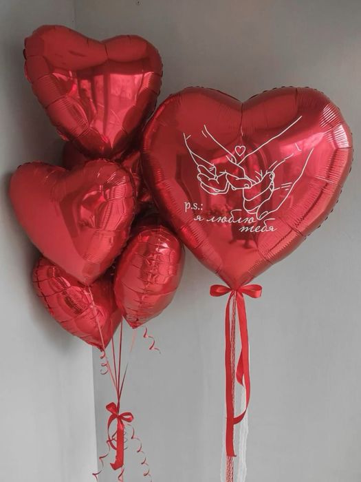 Сердца на День Влюбленных