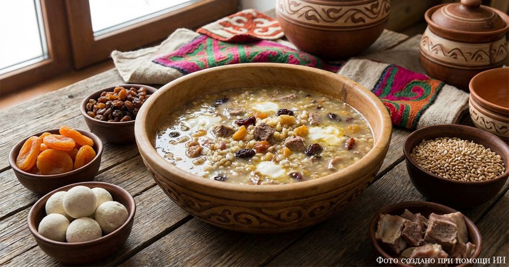 Наурыз көже өте дәмді