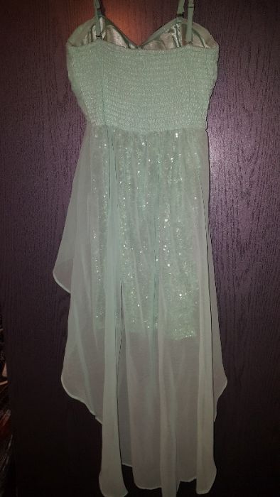 Rochita eleganta cu paiete si voal, marimea S