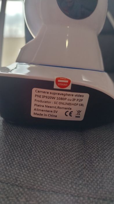 Cameră supraveghere PNI IP920W 1080p WiFi