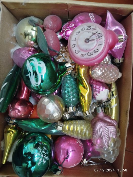 Игрушки новогодние СССР