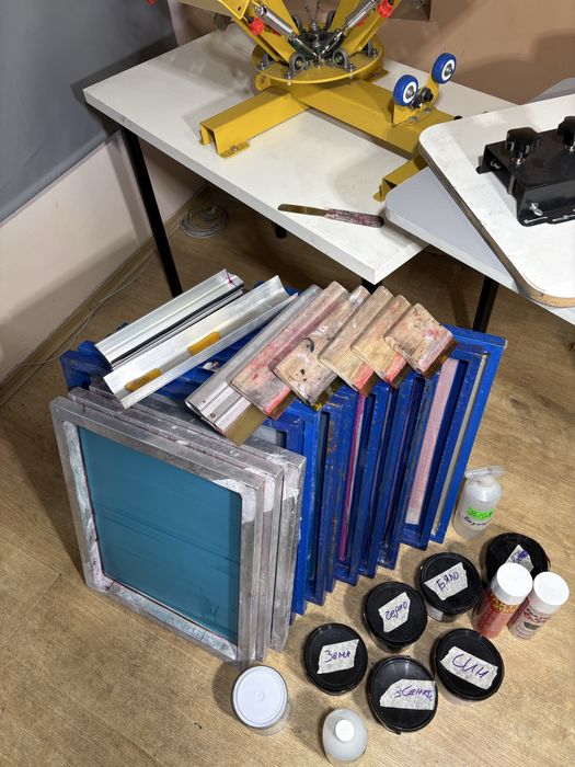 Машина за ситопечат (карусел)