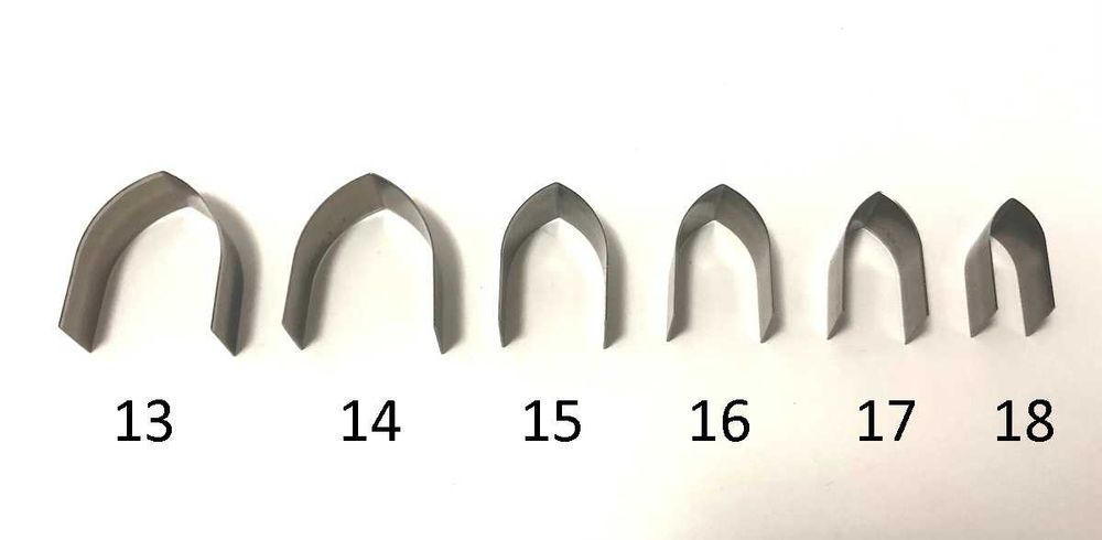кожарски, сарашки листови замби, замба арка, 18 модела