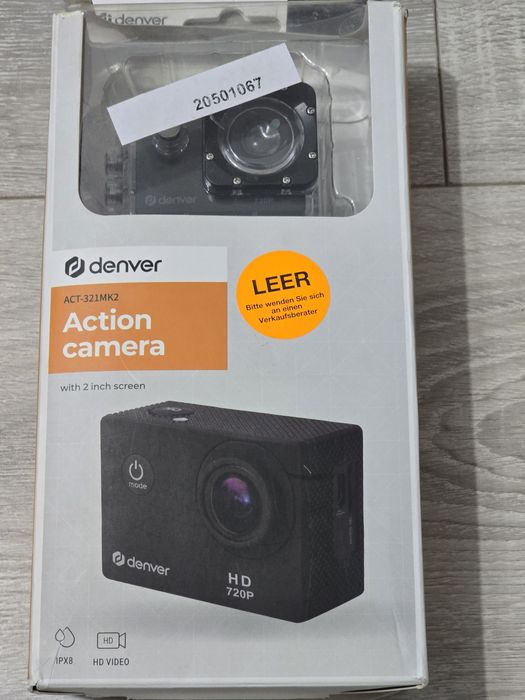 Cameră sport Denver ACT-321MK2 – alternativă accesibilă la GoPro!