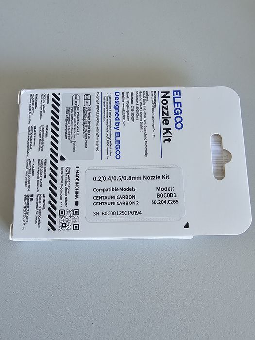 Nozzle Duză Elegoo Centauri Carbon Originală