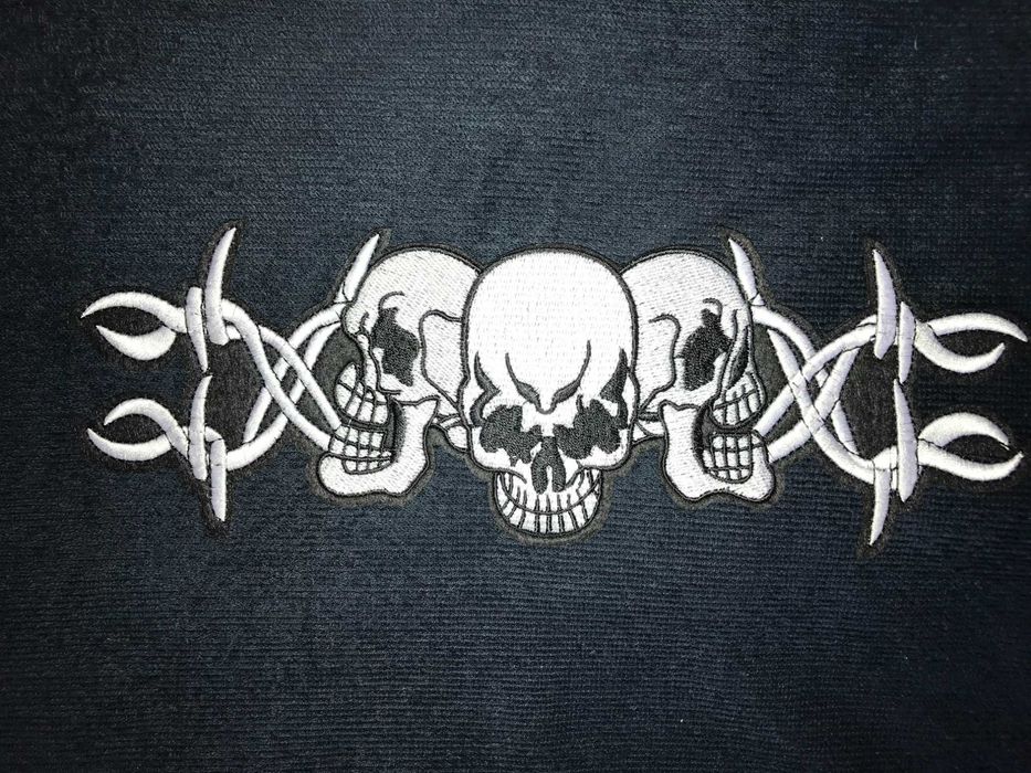 Petic/Patch/Emblema brodat geaca/vesta/etc piele/textil moto/rock/punk