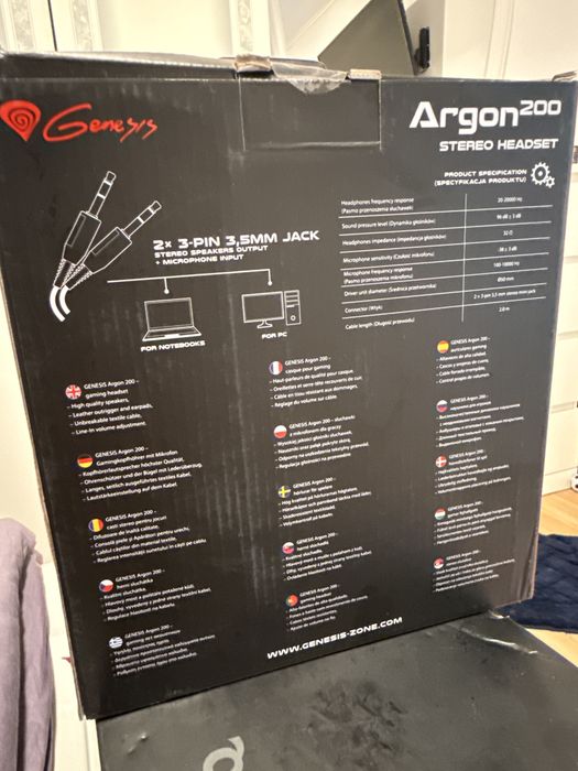 Genesis Argon 200 Noi Sigilate cu fir
