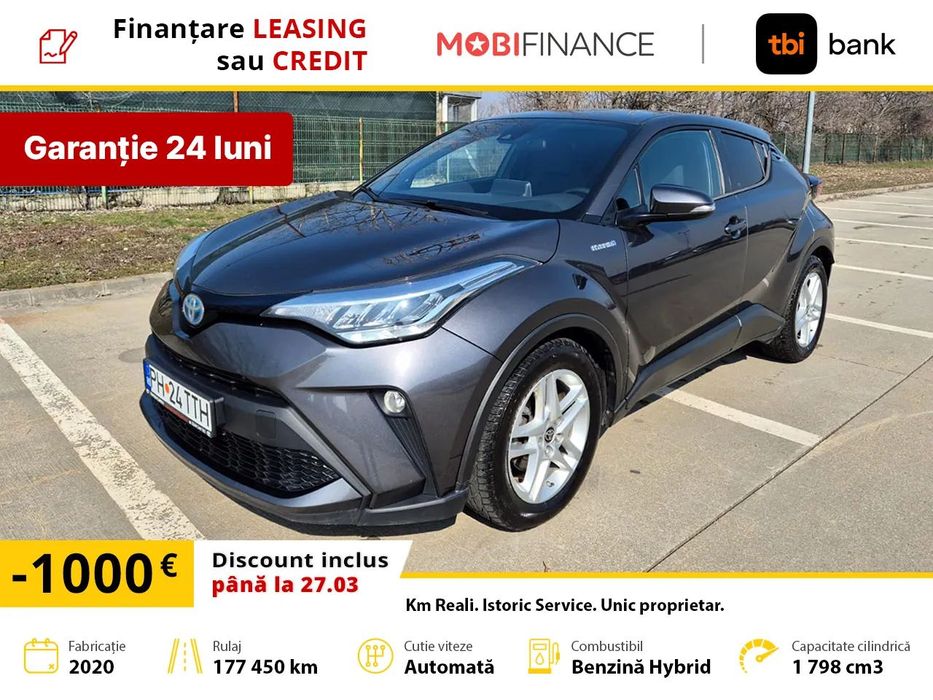 Toyota C-HR Automata / TVA inclus, deductibil / Istoric service / Garantie 24 luni