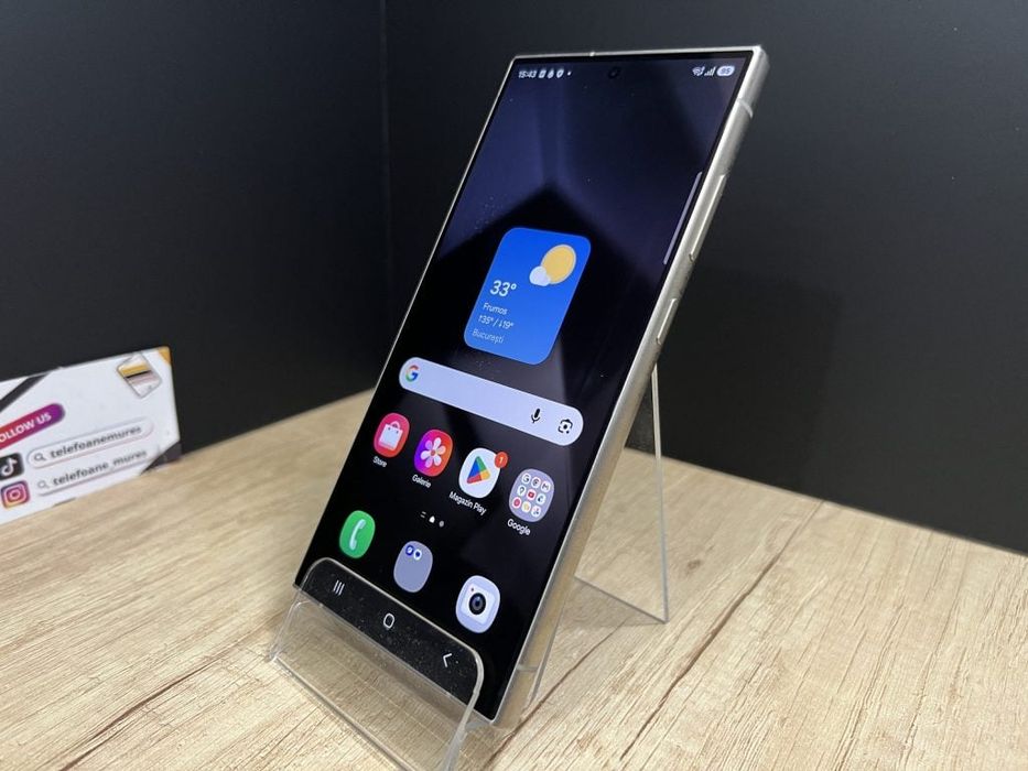 Samsung Galaxy S24 Ultra 256Gb Titanium Gray Second-Hand 3 ani garanți