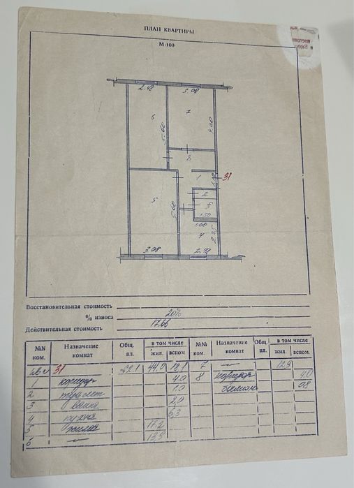 Продам 3-комнатную квартиру